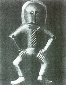 статуэтка, найденная в Киеве, 4 тыс. лет до н.э.